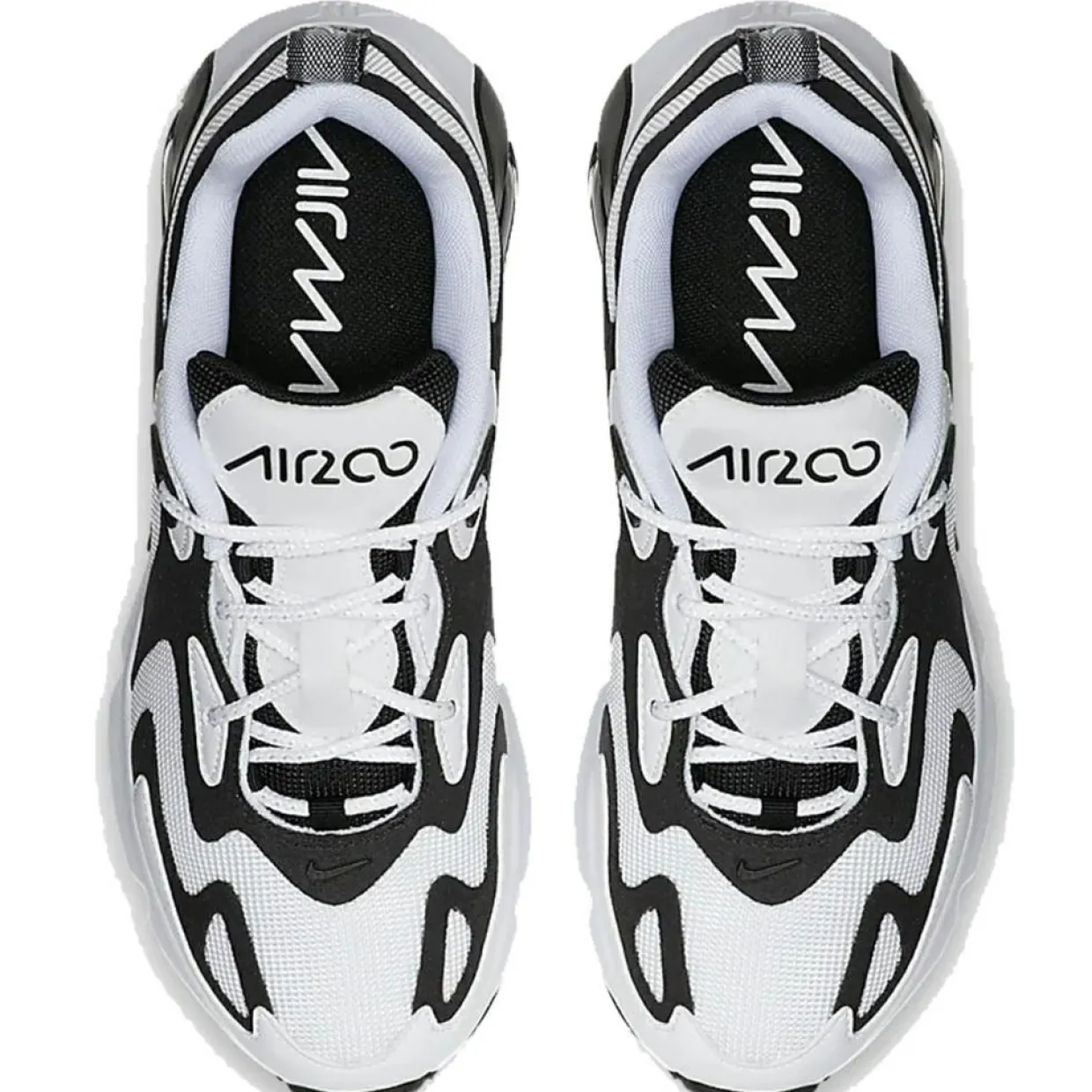Homme Nike Baskets^Baskets en Tissu & Cuir Air Max 200 blanc/noir