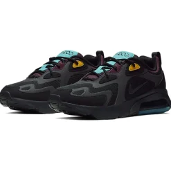Homme Nike Baskets^Baskets en Tissu & Cuir Air Max 200 noir/bleu/bordeaux