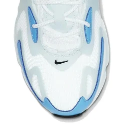 Homme Nike Baskets^Baskets en Tissu & Cuir Air Max 200 blanc/bleu/orange