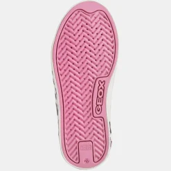 Enfant Geox Fille^Baskets en Toile Ciak X Disney blanches