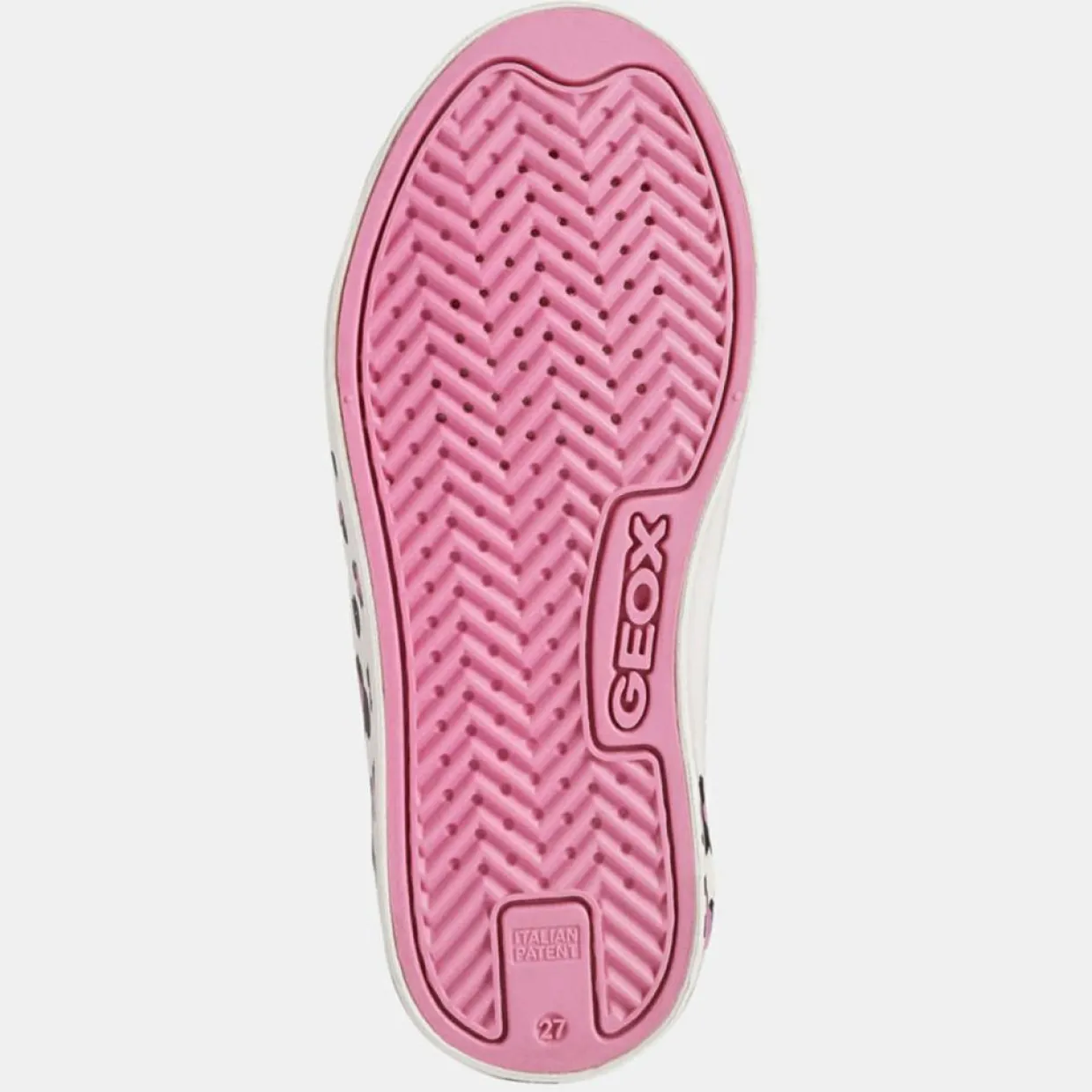 Enfant Geox Fille^Baskets en Toile Ciak X Disney blanches