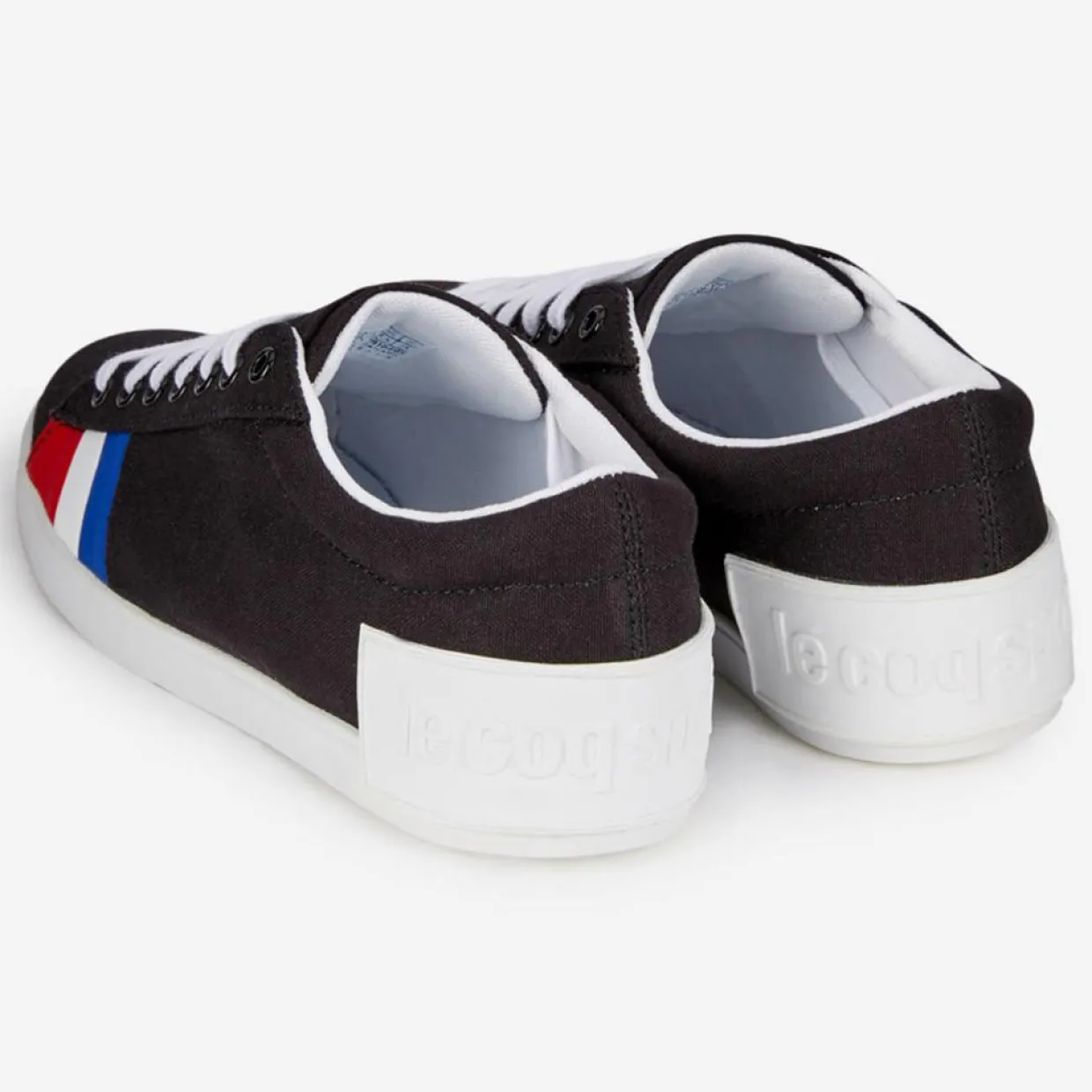 Baskets en Toile Flag noires-Le Coq Sportif Sale