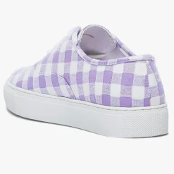 Baskets en Toile Nikolaus vichy lilas-Bocage Hot