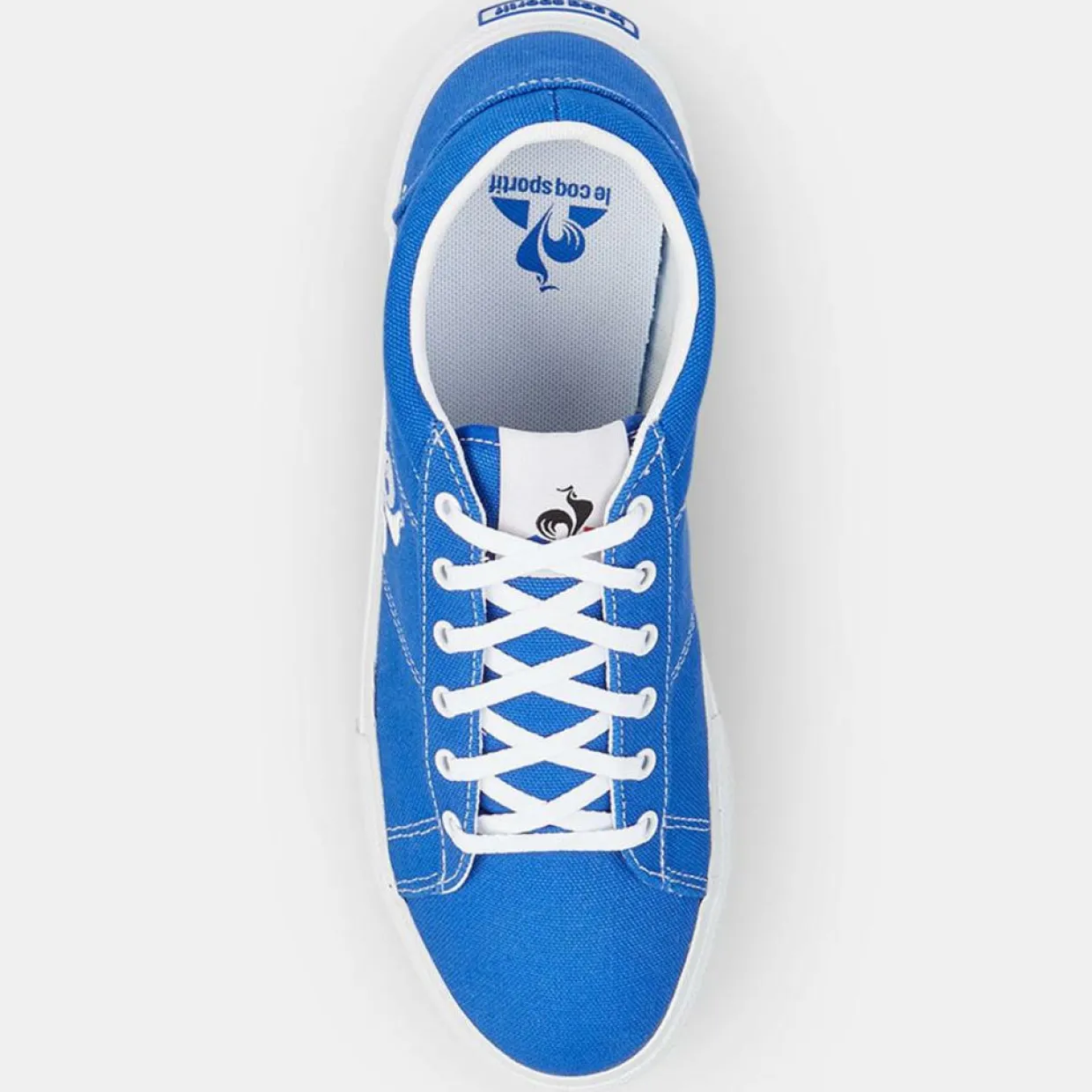 Homme Le Coq Sportif Baskets^Baskets en Toile Verdon Plus bleu roi