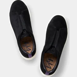 Baskets en Velours de Cuir Doja So Suede noires-Eytys Clearance