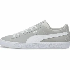 Homme Puma Baskets^Baskets en Velours de Cuir Re:Style grises