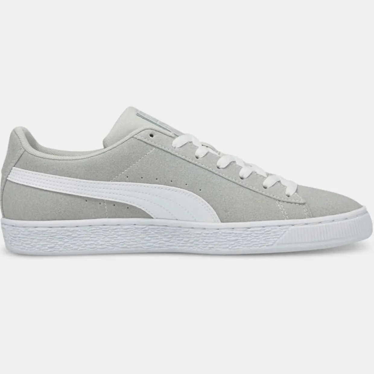 Homme Puma Baskets^Baskets en Velours de Cuir Re:Style grises