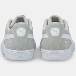 Homme Puma Baskets^Baskets en Velours de Cuir Re:Style grises