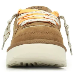 Homme Ugg Baskets^Baskets en Velours de Cuir Lo Lowmel marron