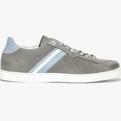 Homme Bocage Baskets^Baskets en Velours de Cuir Koumac grises