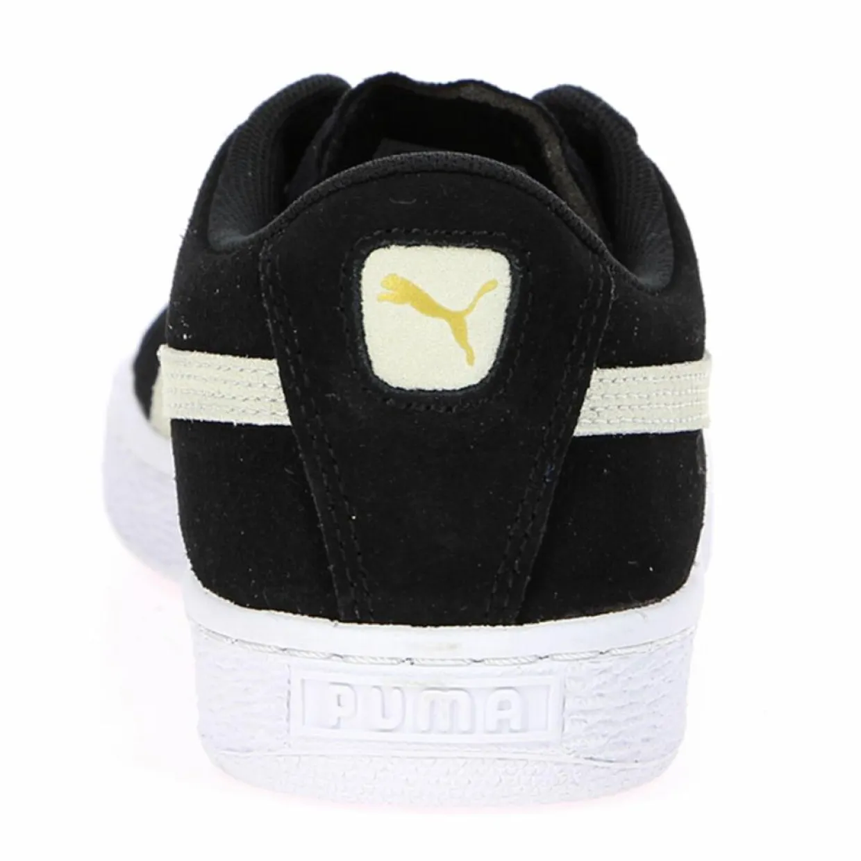 Baskets en Velours de Cuir à lacets noires-Puma Best