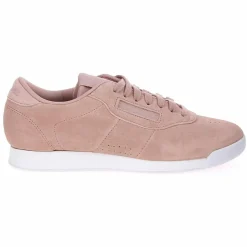 Enfant Reebok Fille^Baskets en Velours de Cuir Princess roses