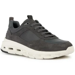 Baskets en Velours de Cuir Hoverstream graphite-Geox Best