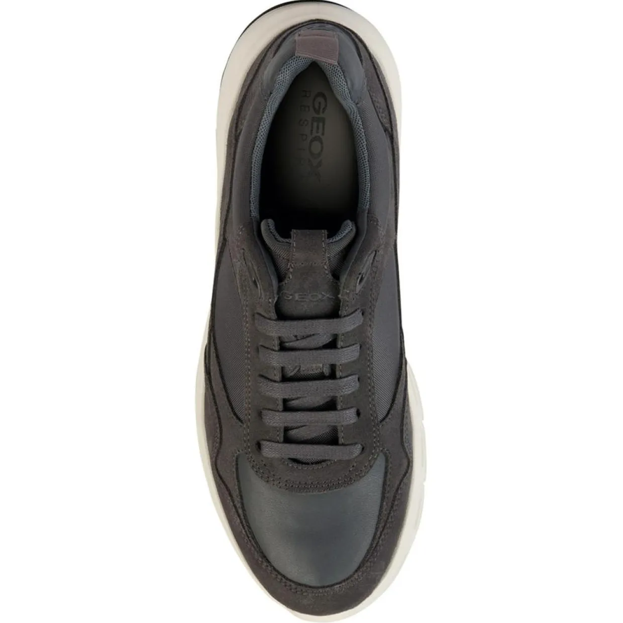 Baskets en Velours de Cuir Hoverstream graphite-Geox Best