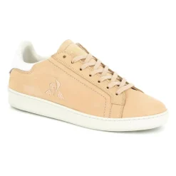 Baskets en Velours de Cuir Avantage beige/blanc-Le Coq Sportif Best
