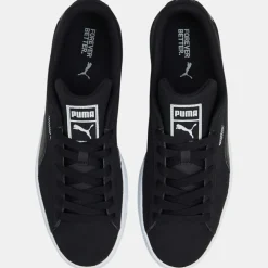 Baskets en Velours de Cuir Re:Style noires-Puma Sale