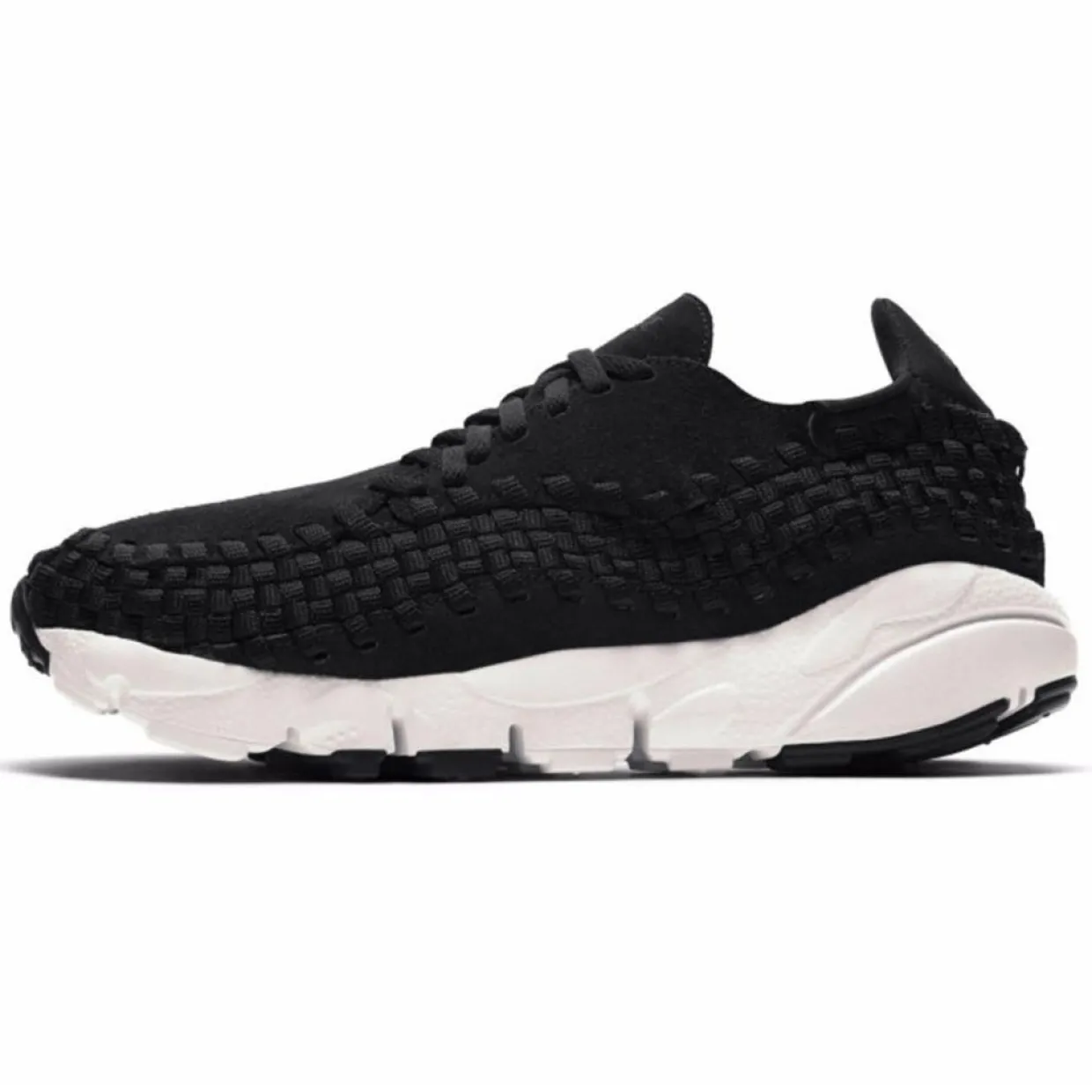 Homme Nike Baskets^Baskets en Velours de Cuir Wmn Footscape Woven noir/blanc