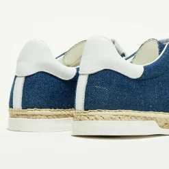 Baskets espadrilles en Cuir Lancry jean-Canal Saint Martin Discount