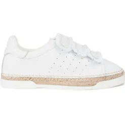 Baskets espadrilles en Cuir Wonder blanches-Canal Saint Martin Hot