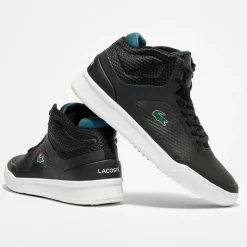 Baskets Explorateur Spt Mid 317 5 noir/vert foncé-Lacoste Sale