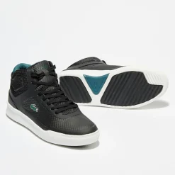 Baskets Explorateur Spt Mid 317 5 noir/vert foncé-Lacoste Sale