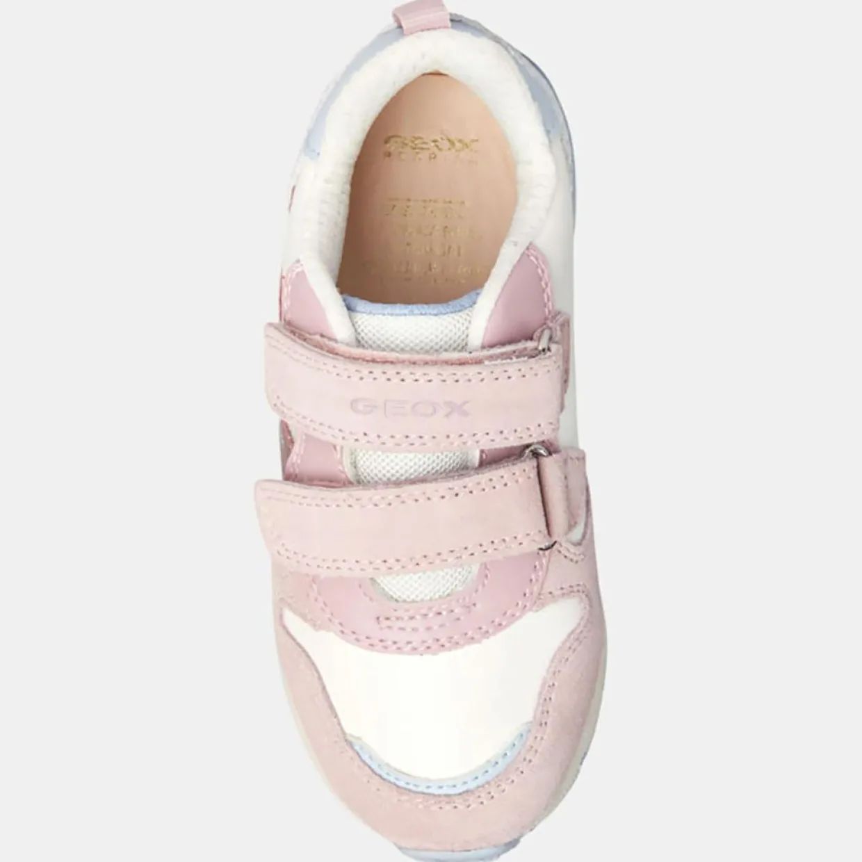 Baskets Fastics blanc/rose-Geox Hot