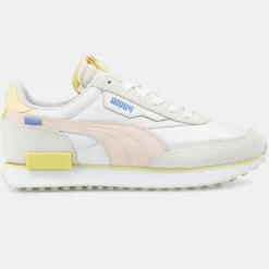Baskets Future Rider blanc/gris-Puma Outlet