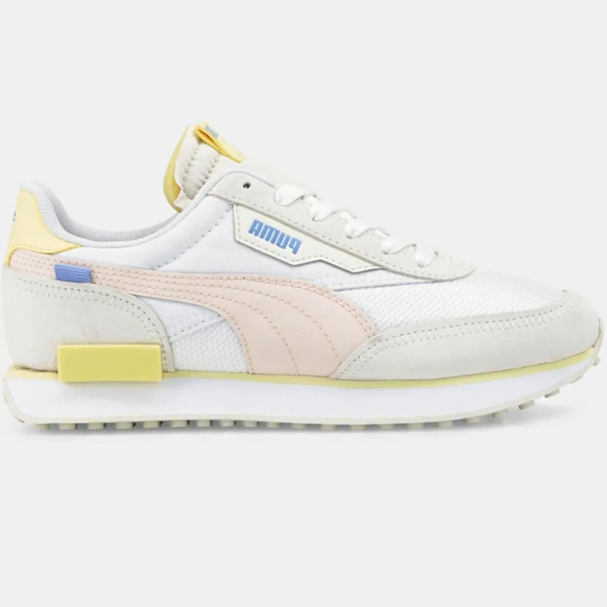 Baskets Future Rider blanc/gris-Puma Outlet