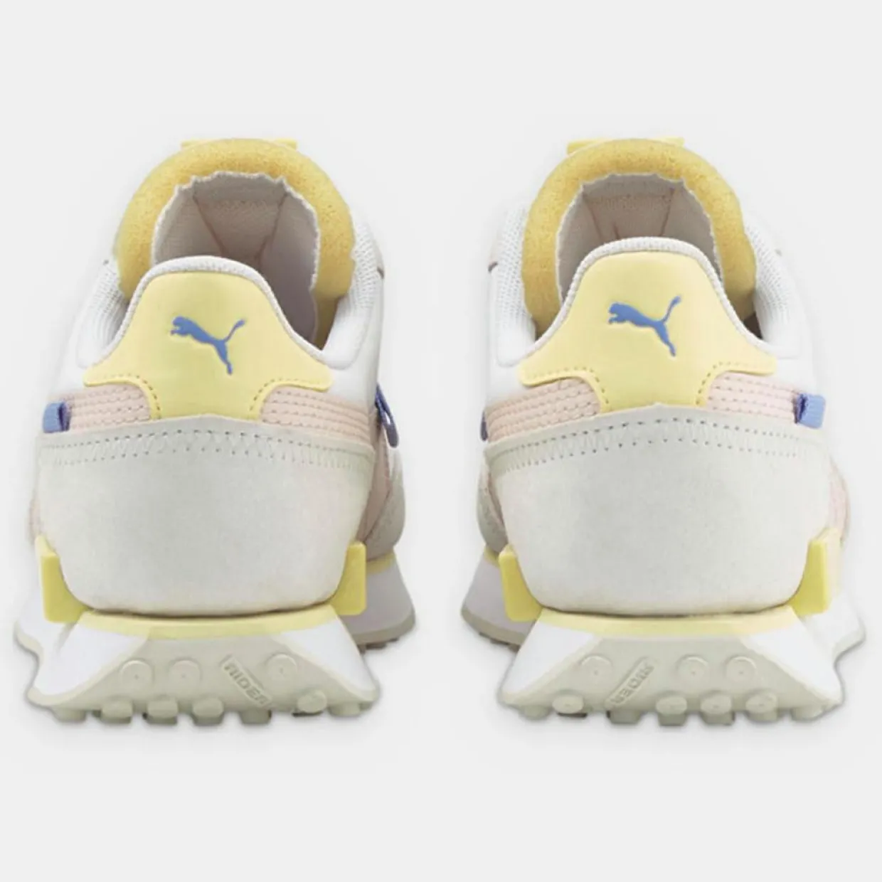 Baskets Future Rider blanc/gris-Puma Outlet
