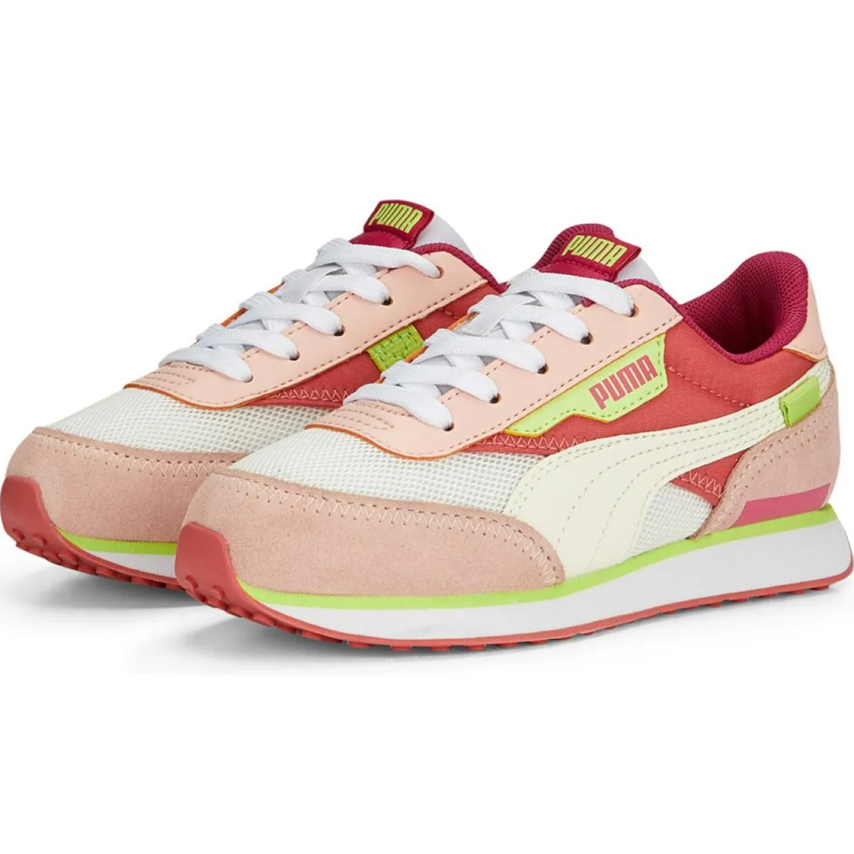 Baskets Future Rider Splash rose/multicolore-Puma Outlet