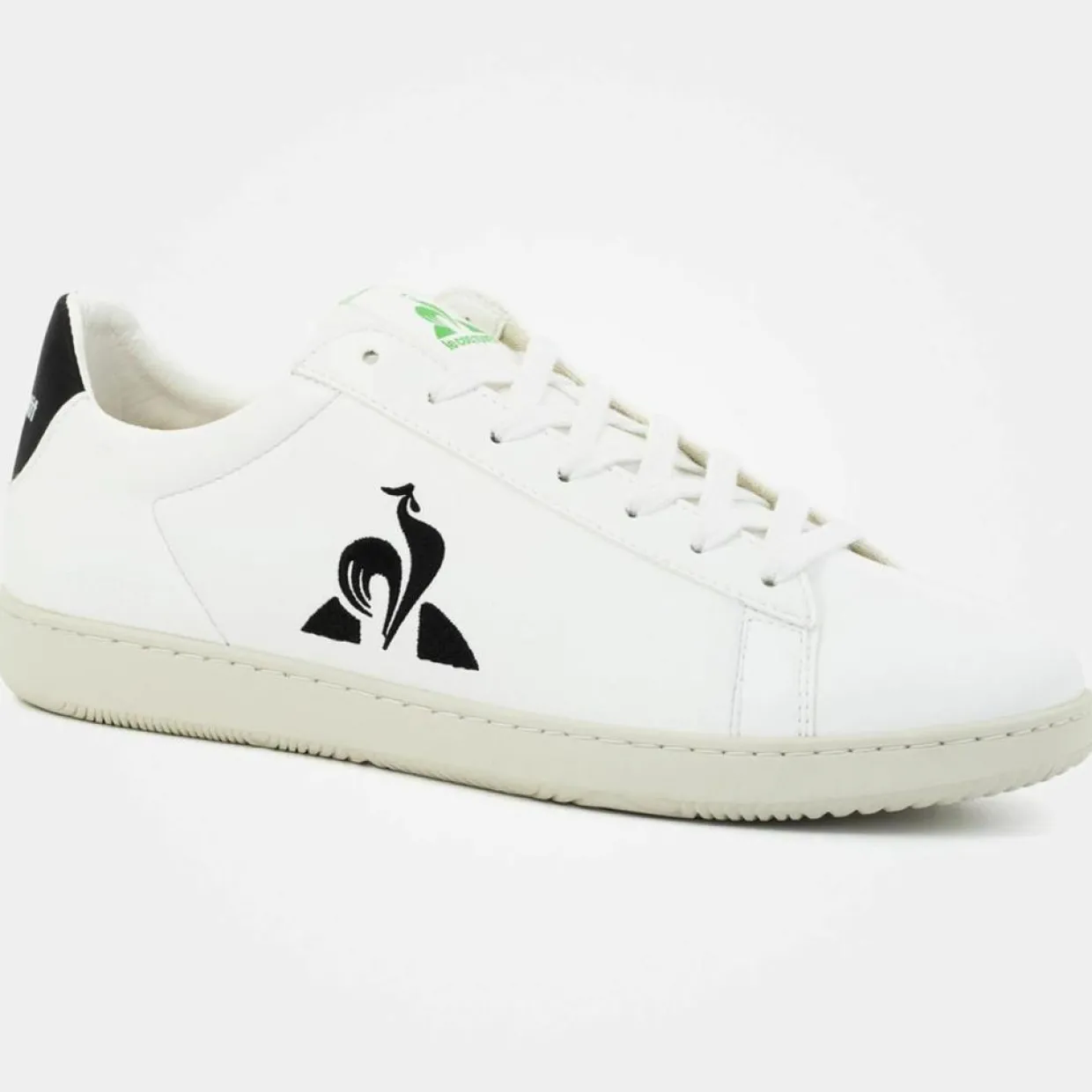 Baskets Gaia blanc/noir-Le Coq Sportif Sale