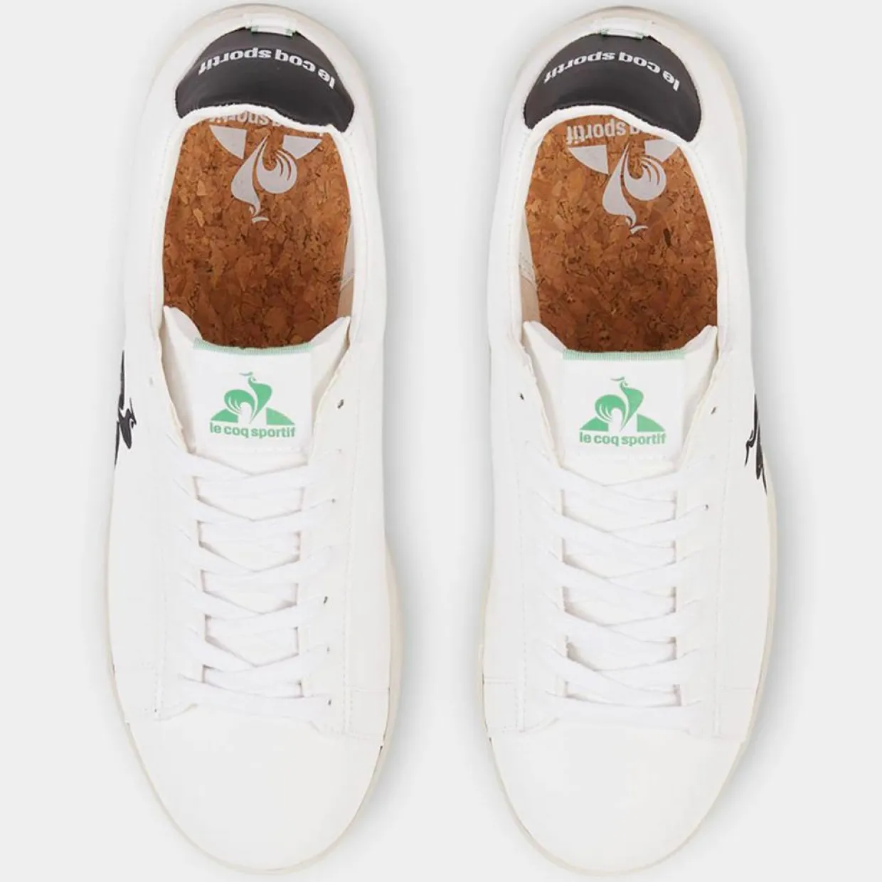 Baskets Gaia blanc/noir-Le Coq Sportif Sale