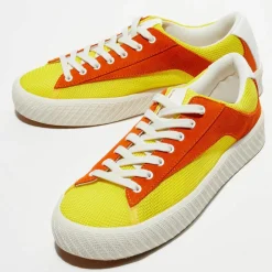 Baskets jaune/orange-By Far Hot