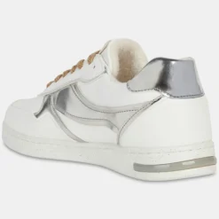 Femme Geox Baskets^Baskets Jaysen blanc/argenté