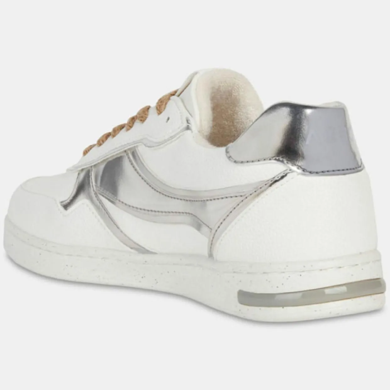 Femme Geox Baskets^Baskets Jaysen blanc/argenté