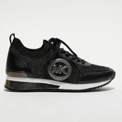 Femme Michael Kors Chaussures Baskets^Baskets Jenkins noir/gris