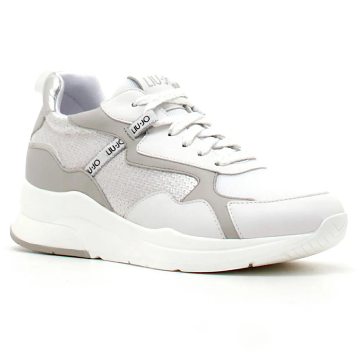 Baskets Karlie blanc/gris clair-Liu-Jo Clearance