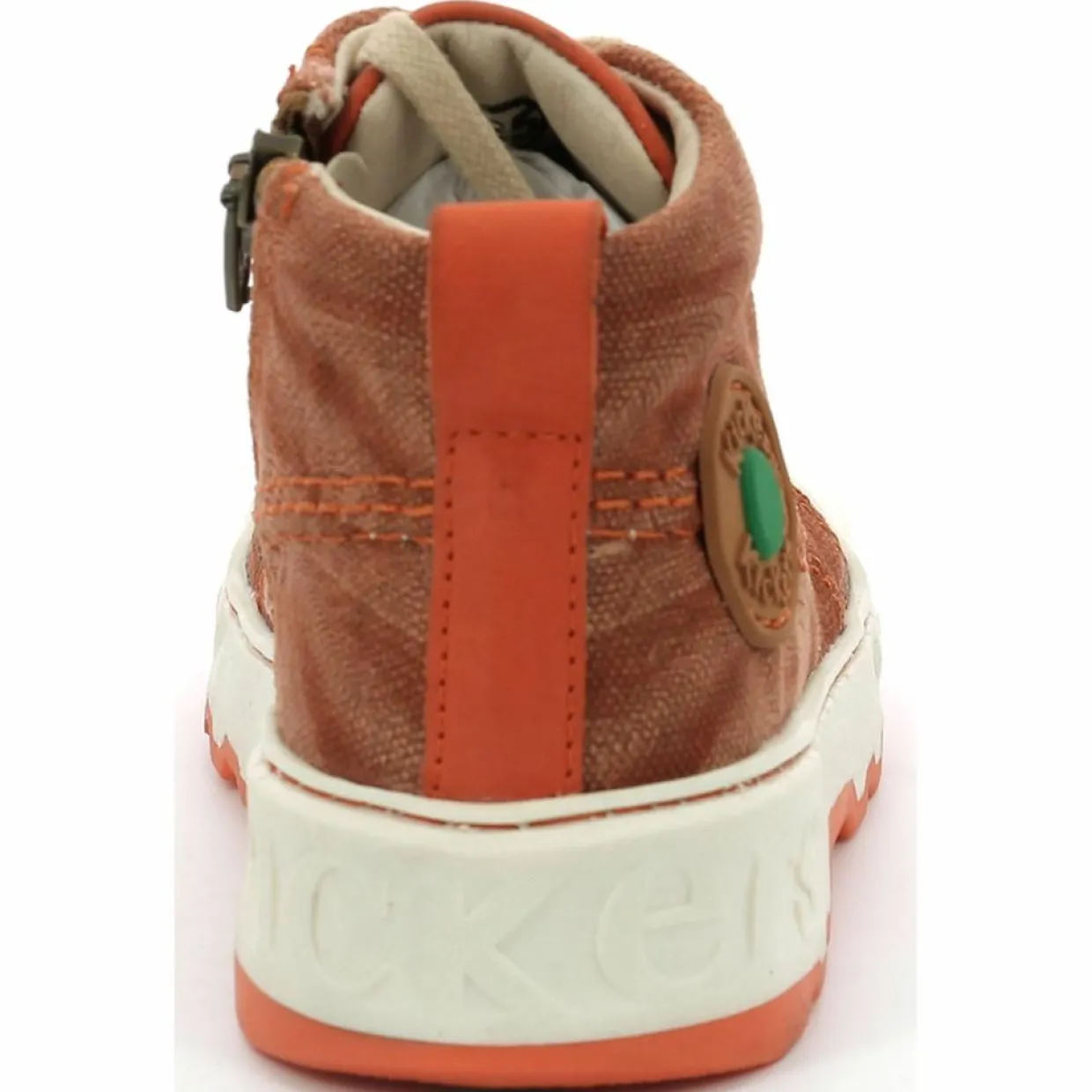 Enfant Kickers Garçon^Baskets Kickrup camel/orange