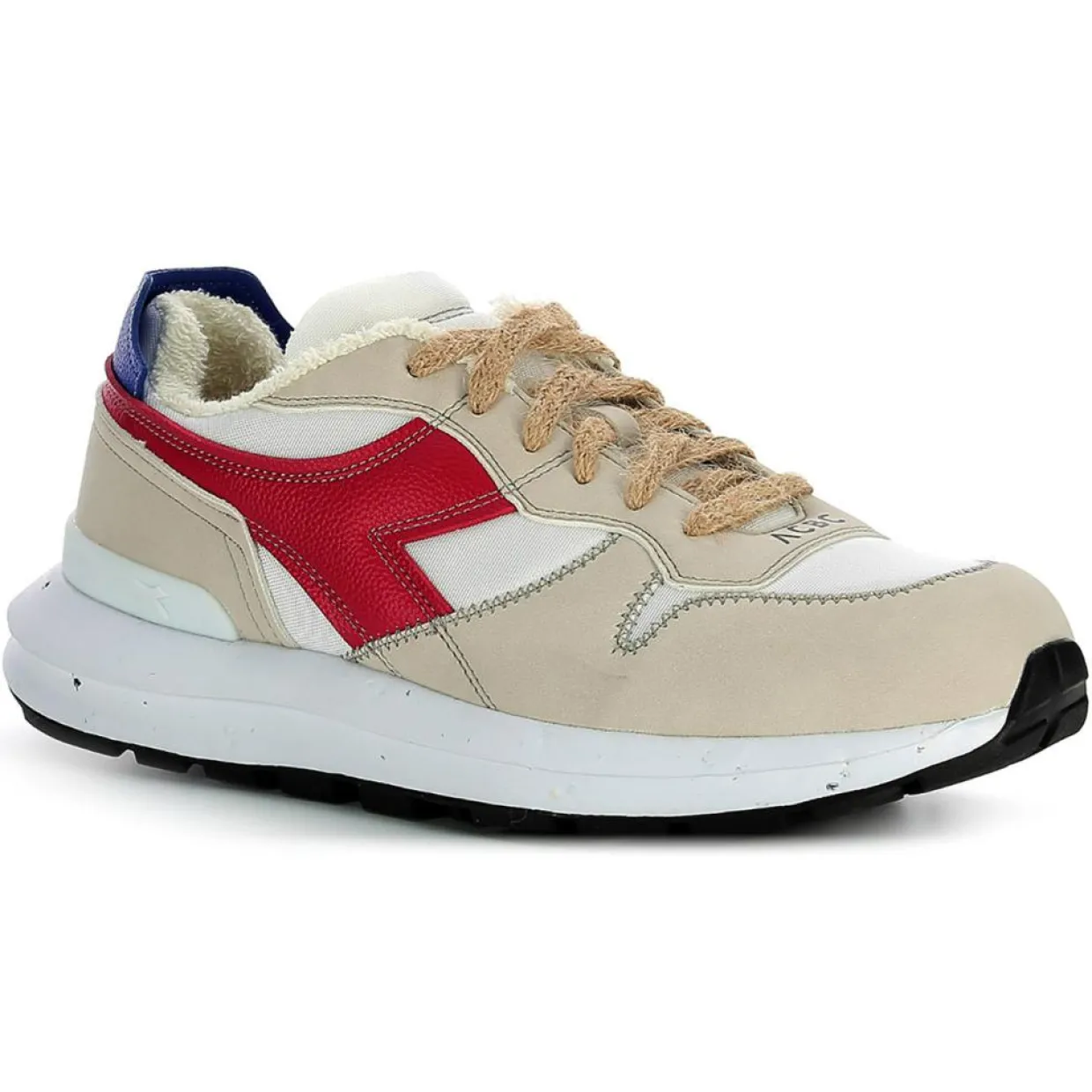 Homme Diadora Baskets^Baskets Kmaro 42 ACBC x beige/rouge