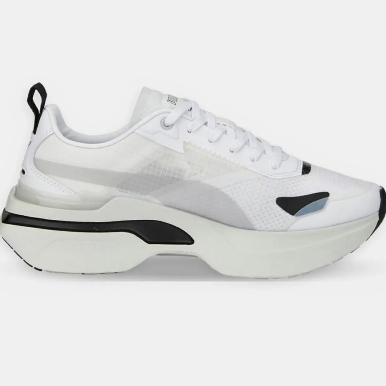 Baskets Kosmo Rider blanc/gris-Puma Discount