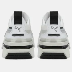 Baskets Kosmo Rider blanc/gris-Puma Discount