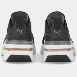 Femme Puma Baskets^Baskets Kosmo Rider Metal noires