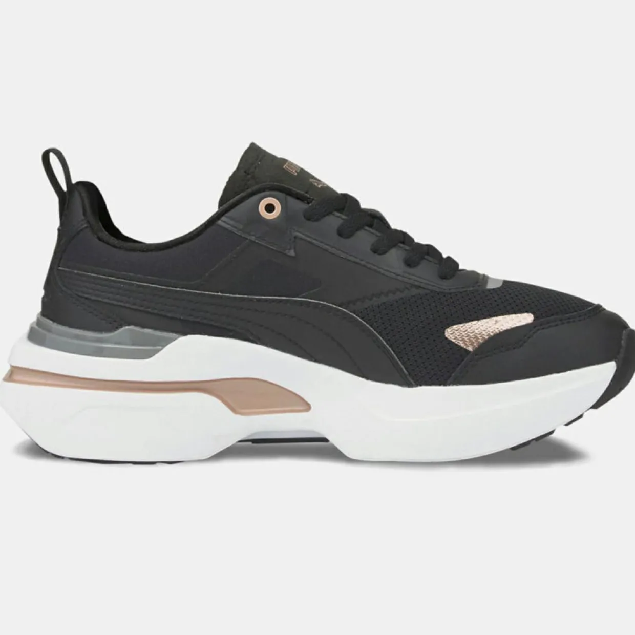 Femme Puma Baskets^Baskets Kosmo Rider Metal noires