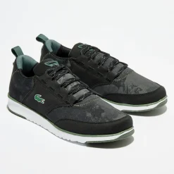 Baskets L.Ight 317 3 noires-Lacoste Discount