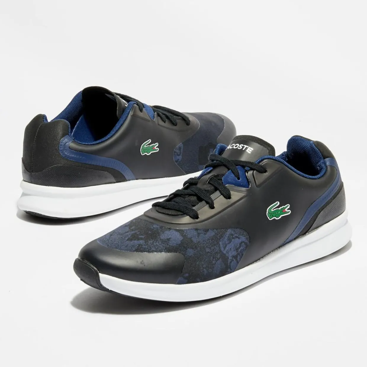 Baskets Ltr.01 317 5 noir/bleu-Lacoste Outlet