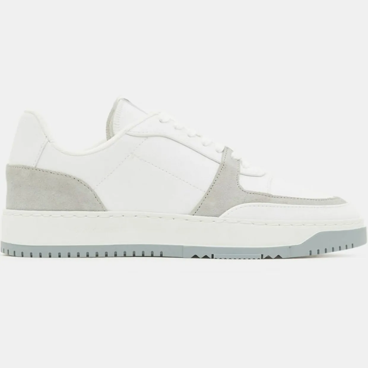 Baskets Mack blanc/gris-Good News Best