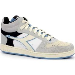 Homme Diadora Baskets^Baskets Magic Demi Twin blanc/gris