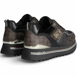 Femme Liu-Jo Baskets^Baskets Maxi marron/noir