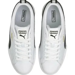 Baskets Mayze Leather blanc/noir-Puma Sale