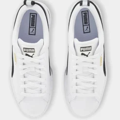 Baskets Mayze Leather blanc/noir-Puma Sale